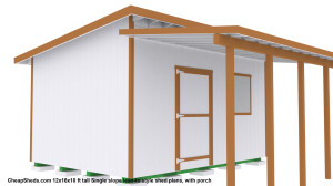 Lean to Shed Roof