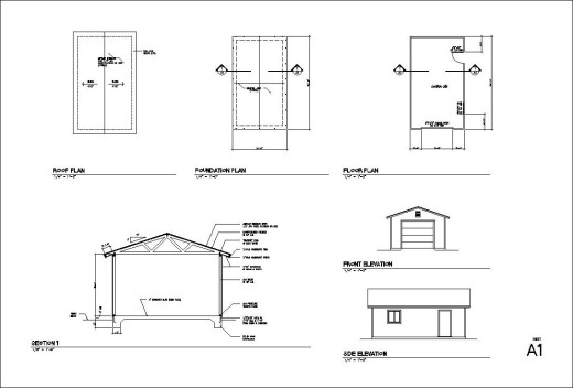 Typical layout look like this. Click for a larger image.