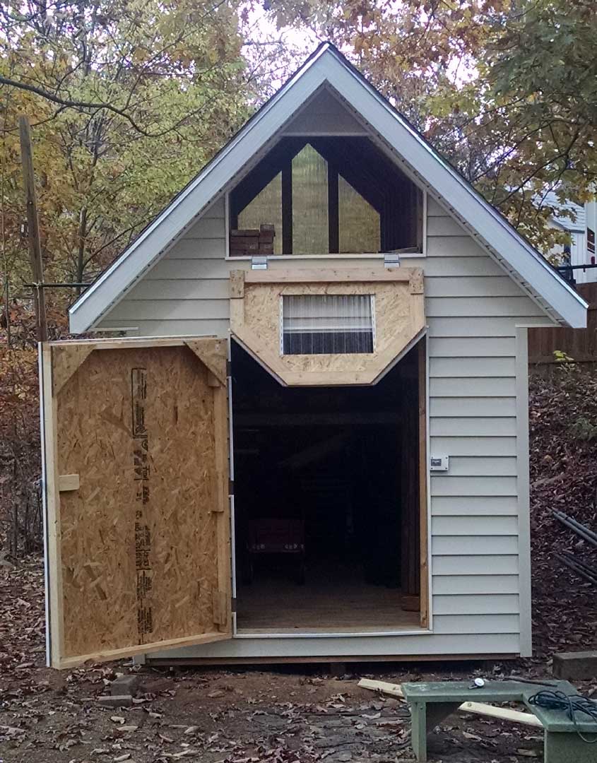 Deluxe Gable Roof Shed Photo Gallery