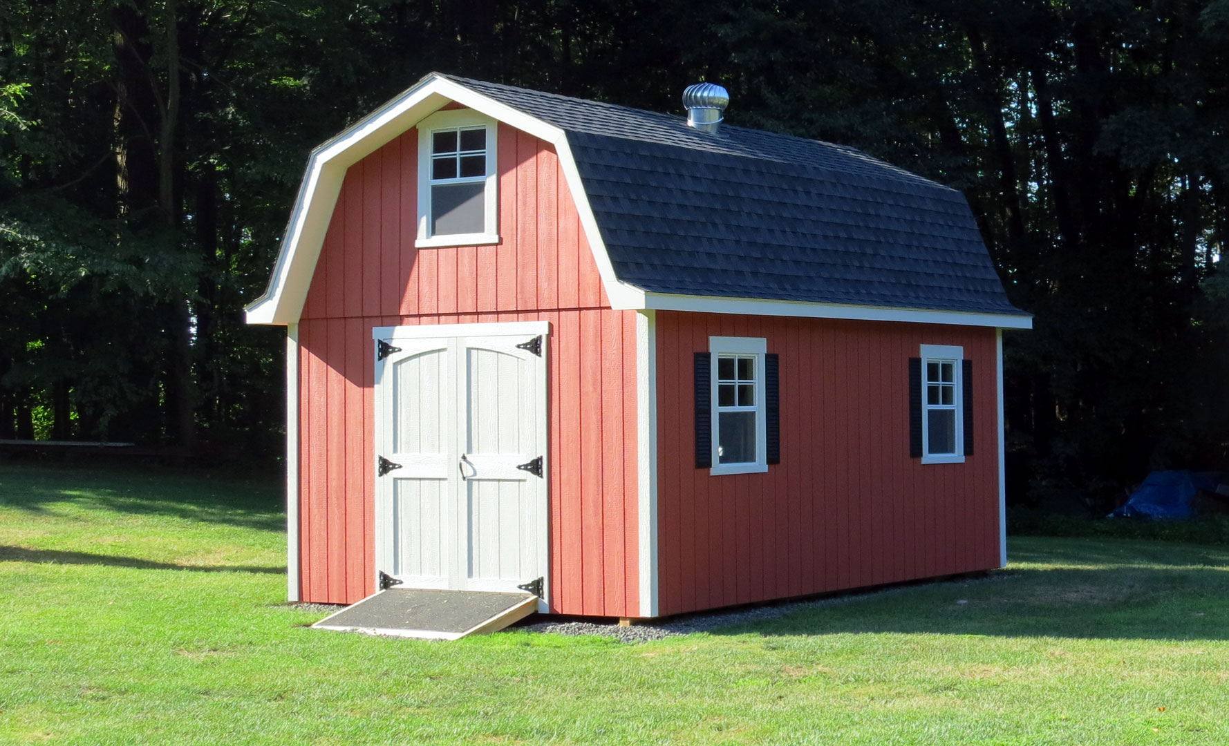 Tall Gambrel Barn Style Sheds