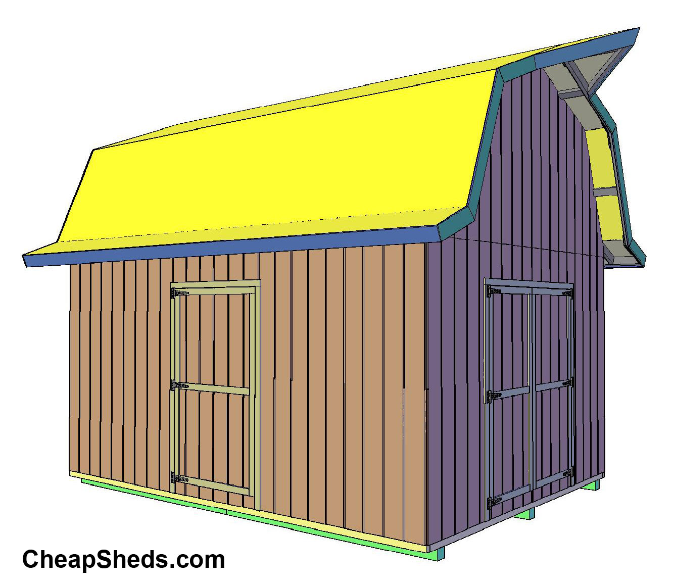 Barn Style Shed Plans