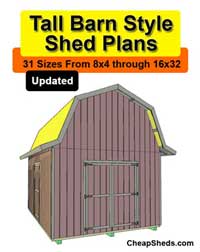 How To Build A Shed + Free Videos + Cheap Shed Plans