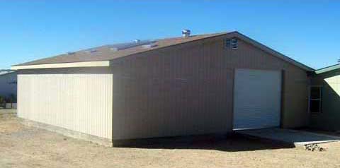 Large 10ft Tall garage with tall door