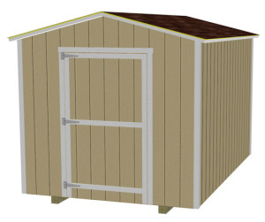 8x16 shed plans, free materials & cut list, shed building