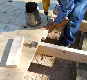 how to build a shed floor